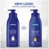 NIVEA Essentially Enriched Body Lotion for Very Dry Skin with Hyaluronic Acid, Almond Oil and Deep Nourishing Serum, 72-Hour Body Moisturizer, 16.9 Fl Oz Pump Bottle, Pack of 2