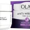 Olay Anti-Wrinkle Firm and Lift Night Cream for 40+, 1.7 Ounce