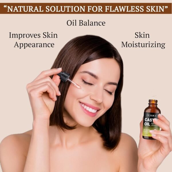 71Tylgt1EL._SL1500_.jpg Organic Cold Pressed Castor Oil USDA Certified Eyelash and Hair Growth Serum, Hexane-Free, Conditions and Stimulates Growth for Lashes, Brows and Hair