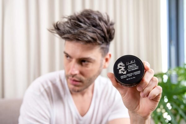 Billy Jealousy Headlock Hair Molding Cream, Hair Styling Cream for Men with Strong All-Day Hold, Natural Matte Finish Styling Agent for All Lengths, 3 Ounce