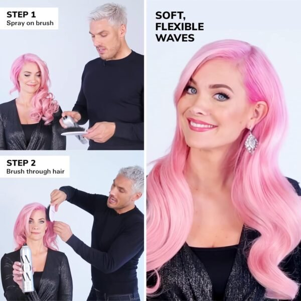 71TLrvA8-7L._SL1500_.jpg COLOR WOW Cult Favorite Firm + Flexible Hairspray – Lightweight spray with all day hold | Humidity resistance | Heat + UV protection | non stiff, non sticky | Brushable | Non yellowing