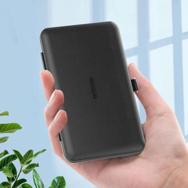 Precision 8 Pieces Men’s Nail Grooming Travel Kit, Stainless Steel Manicure Set with Fingernail & Toenail Clippers, Nail File, Slant Tip Tweezers, Cuticle Scissors, Cuticle Pusher, Travel Case