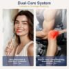 Red Light Therapy Device for Joints & Muscles Pain Relief with 660nm, Portable Near Infrared Light Therapy for Body & Face Inflammation with 810nm, 850nm, 940nm, Effective 2 in 1 Modes Design