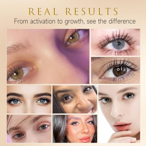 Eyelash Growth Serum – 15 Plant Extracts for Longer Lashes, Natural Beauty Enhancement,eye lash serum growth