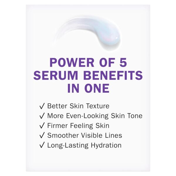 Olay Super Serum - Niacinamide, Vitamin C & E, Collagen Peptide, AHA - 5-in-1 Skin Care Benefits for Face - Healthy Glow, Brightening, Hydrating, Smoothing, Firming, Evens Tone, Anti-Aging, 1.0 Oz