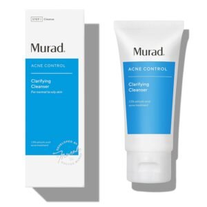 Murad Acne Control Clarifying Cleanser – Salicylic Acid & Green Tea Formula for Acne, Deep Pore Cleansing, Oil Control & Breakout Prevention for Clear, Balanced, Healthy-Looking Skin – 5 Fl Oz