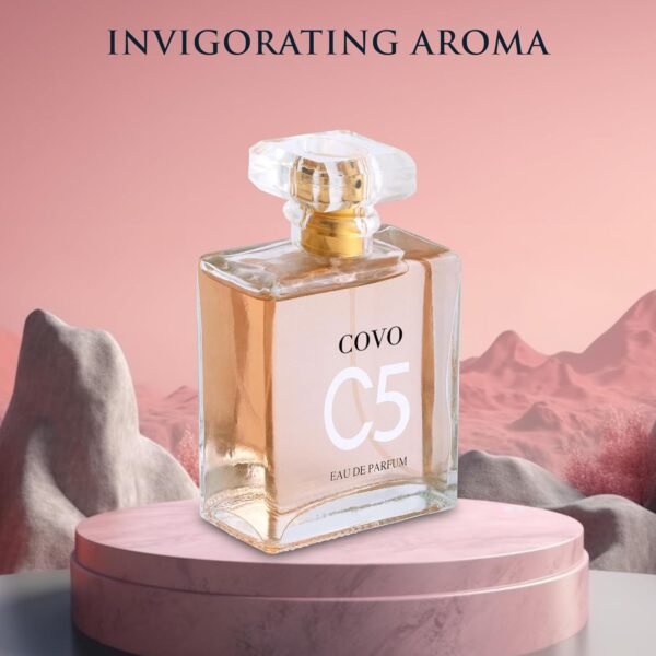71UjWPb81sL._SL1500_.jpg C5 for Women Eau De Parfum - Pure Femininity in a Bottle - Delicate Floral Scents of Jasmine and May Rose - A Fragrance That Will Get You Noticed - Cruelty-Free Perfume Precious Gift for Women