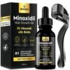 Minoxidil for Men Beard Growth Kit, Minoxidil for Women Hair Growth Kit, Hair Loss Treatments for Women Hair Regrowth Treatment, Minoxidil 5%, Black