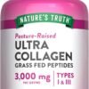 71V7a26pi7L._AC_SL1500_.jpg Nature's Truth Collagen Peptides | 90 Caplets | Type 1 and 3 with Vitamin C | Grass Fed, Non-GMO & Gluten Free Supplement