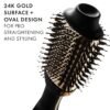 71VIazVMhYL._SL1500_.jpg HOT TOOLS 24K Gold Blow Dryer Brush - Hot Air Brush for Salon-Worthy Volume in One Step - Volumizer with 24K Gold Technology for Fast Styling & Long-Lasting Results