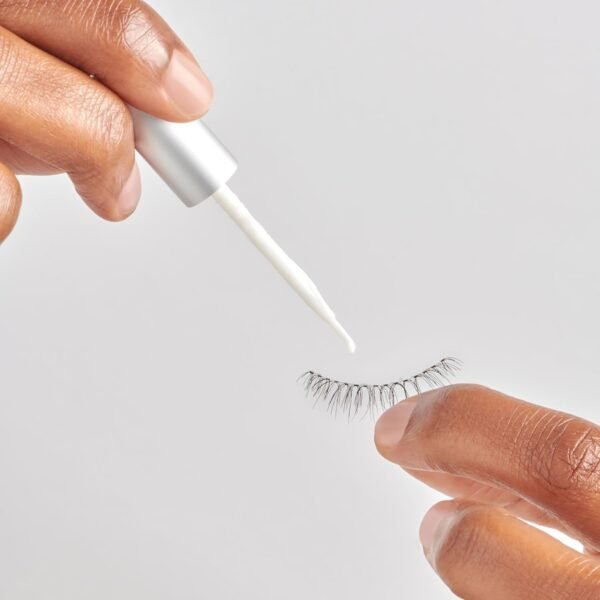 71VKlA4kSRL._SL1500_.jpg KISS Super Stick 5-Day Extended Wear Strip Lash Adhesive, Quick Drying Lash Glue, Witch Hazel & Cactus Extract Infused, Brush Applicator, Net Wt. 4.8g (0.17 oz.), Clear