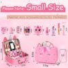 Heaning Kids Washable Makeup Girls Toys - Real Makeup Kit Kid Make up Set for Toddlers Children Princess Dress Up Christmas Birthday Gifts Toys for 3 4 5 6 7 8 9 10 11 12 Year Old Girls