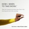 Biosil Collagen Generator - 180 Liquid Capsules - with Patented ch-OSA Complex - Generates & Protects Your Own Collagen - GMO Free - 90-Day Supply