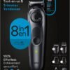 Braun All-in-One Style Kit Series 5 5471, 8-in-1 Trimmer for Men with Beard Trimmer, Body Trimmer for Manscaping, Hair Clippers & More, Ultra-Sharp Blade, 40 Length Settings, Waterproof