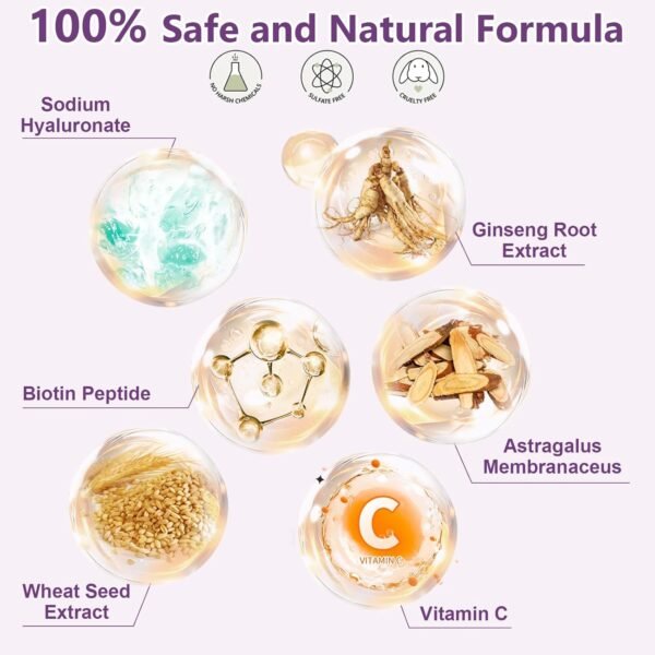 Eyelash Growth Serum for Longer, Thicker & Fuller Lashes | Vegan & Cruelty-Free Lash Enhancer | Safe for Sensitive Eyes | 3ML