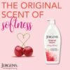 Jergens Original Scent Dry Skin Body Lotion, Hand and Body Moisturizer, Cherry Almond Essence, Dermatologist Tested, 32 Oz