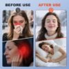 2 in 1 Red Light Therapy Device for Nose Ears,Red Light Led Nasal Soothing Therapy Device,Nomorecolds Red Light Therapy for Nasal Discomfortable,650nm Red Light Ear Wellness Therapy Device