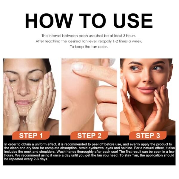 Tanning Gel, Intensive Soft Brown Tanning Accelerator Cream, Intensive Tanning Gel For Outdoor Sun, Achieve Natural Tan Skin, 100g