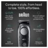 71WGv9SgZML._SL1500_.jpg Braun All-in-One Men's Shaving Kit Series 9 9440, 13-in-1 Beard, Face, Nose, Ear Trimmer, Hair Clippers, Body Groomer and Manscaping