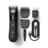 MANSCAPED® The Lawn Mower® 4.0 PRO - Groin & Body Hair Trimmer, Updated SkinSafe™ Trimmer Blade, Waterproof Wet/Dry Groomer, USB-C & Wireless Charging Compatible, Men’s Ball Shaver with Travel Lock
