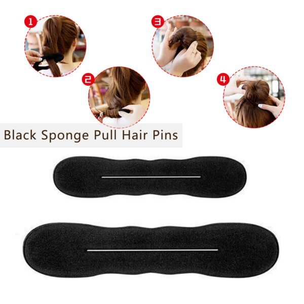 27Pcs Hair Styling Set, Hair Design Styling Tools, DIY Hair Accessories Hair Modelling Tool Kit Magic Fast Spiral Hair Braid Braiding Tool for Women and Girls