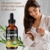 71Y5yOBbo6L._SL1500_.jpg Organic Cold Pressed Castor Oil USDA Certified Eyelash and Hair Growth Serum, Hexane-Free, Conditions and Stimulates Growth for Lashes, Brows and Hair