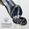 Rechargeable Electric Razor for Men: IPX7 Waterproof Shaver - 1.5H Fast Charge, 4D Flex Precision Blades with Pop-Up Trimmer - Gentle on Sensitive Skin, Perfect for Travel