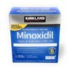Minoxidil for Men 5% Extra Strength Hair Regrowth for Men fLsbok, 6 Month Supply by Kirkland Signature, 6 Pack (2 oz Bottle)