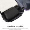 Travel Toiletry bag Toiletry bag for women men Hanging Cosmetic bag Travel accessories for Women Men (Black)
