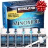 Minoxidil Liquid Extra Strength Hair Regrowth Treatment for Men, 5% Topical Solution, 6 Months Supply - Dropper Applicator and Bonus Free Instructional Guide Included