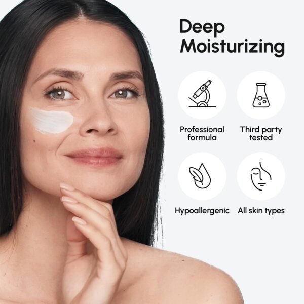 MAREE Face Moisturizer Retinol Cream for Face - Wrinkle Cream for Women - Facial Moisturizer with Collagen - Crema Hidratante Para la Cara for Skin Tightening