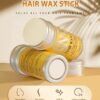 71ZjG7p5yrL._SL1500_.jpg Samnyte Hair Wax Stick, Hair-Styling Waxes, Nourishing Accessories - Slick Stick for Women & Kids, Gel Tamer for Flyaways, Bun Maker & Styling Cream, 2.7 Fl Oz