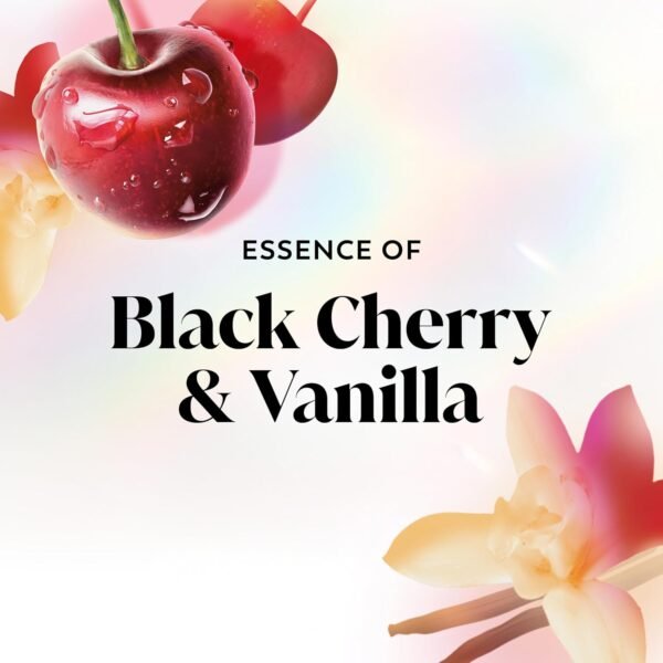 Olay Body Wash for Women, Fresh Radiance, Refreshing & Renewing, Made with Plant Based Cleansers, B3 Botanical Complex, For All Skin Types, Black Cherry & Vanilla Scent, 22 fl oz