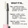 71aJaQBqXL._SL1500_.jpg Pacifica Vegan Collagen Eye Lash Serum & Clear Mascara Primer – Conditioning Vitamin B & E Formula for Longer, Fuller Lashes, Eyelash Makeup Cruelty-Free Clean Ophthalmologist Tested