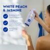 71aMk3ujmiL._SL1500_.jpg NIVEA Refreshing White Peach and Jasmine Body Wash with Nourishing Serum, Scented Body Wash for Women, Enriched with Provitamin B5 and Vitamin E, 20 Fl Oz Bottle