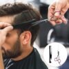 71aVxATUpLL._SL1500_.jpg Sirabe 9 PCS Hair Cutting Scissors Thinning Shears Kit, Professional Haircut Scissors Set, Barber Hairdressing Texturizing Shears Tools for Salon Home Men Women Kids Adults Pet