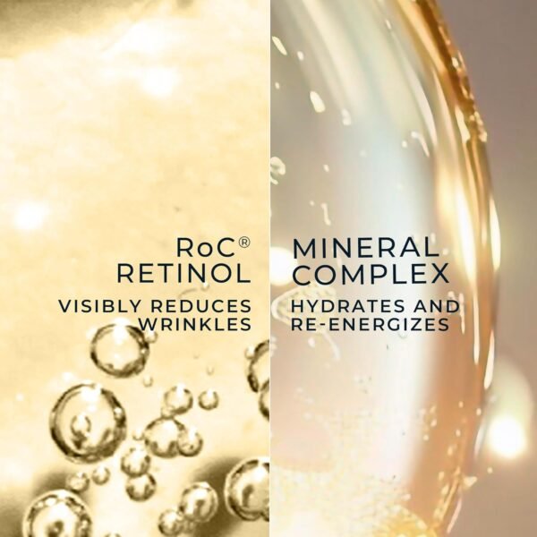 71amCl45irL._SL1500_.jpg RoC Retinol Correxion Deep Wrinkle Retinol Face Serum with Ascorbic Acid, Daily Anti-Aging Skin Care Treatment for Fine Lines, Dark Spots, Acne Scars, 1 Ounce (Packaging May Vary)