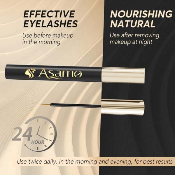Eyelash Growth Serum – 15 Plant Extracts for Longer Lashes, Natural Beauty Enhancement,eye lash serum growth