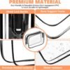 71b9xAS2ISL._AC_SL1500_.jpg AURUZA 4 Pack Clear Toiletry Bag, Portable Travel Makeup Pouch with Zipper, TSA Approved Organizer, PVC Cosmetic for Airport Airline Compliant