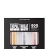 Babe Original Triple Threat Mini Set, Includes Babe Lash Essential Serum & Enhancing Conditioner + Babe Brow Amplifying Serum, 1 mL, 3 Pack