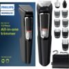71bWxaMPvML._AC_SL1500_.jpg Norelco Philips Multi Groomer All-in-One Trimmer Series 3000-13 Piece Mens Grooming Kit for Beard, Face, Nose, Ear Hair Trimmer and Hair Clipper - NO Blade Oil Needed, MG3740/40