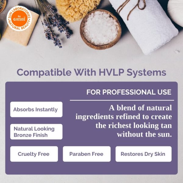 Sun Laboratories By Giesee Dark Sunsation Self Tanning Solution 16 oz - Sun Tanning Lotion, Spray Tan, Tanning Spray, Airbrush Tanning, Sunless Tanner, Self Tanner Spray Mist, Bronzing Spray