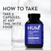 HUM Collagen Love Skin Supplement - Collagen Peptides w/Hyaluronic Acid & Vitamin C, Supports Firm Skin & Helps Minimize Signs of Aging - Supplements for Women and Men (90-Count)