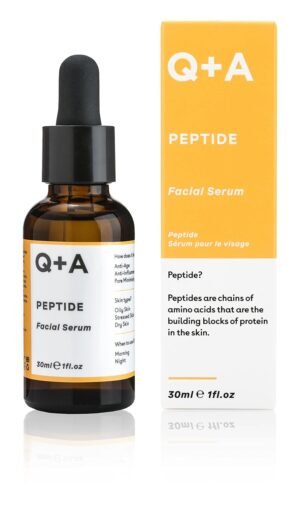71cAo-zcl-L._SL1500_.jpg Peptide Facial Serum - Anti-Ageing Peptide Face Serum for Revitalised, Youthful Skin, Water-Based Fast Absorption – Contains Pure Peptide, Magnesium PCA, and Hyaluronic Acid for Hydration, 1fl.oz