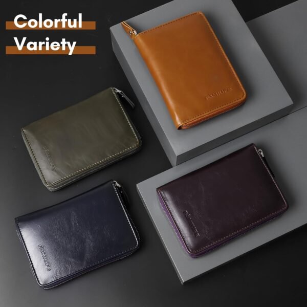 FAMILIFE Manicure Set, Professional Manicure Kit Nail Clippers Set 11 in 1 Stainless Steel Pedicure Tools Nail Kit Men Grooming Tool with Portable Brown Leather Travel Case Luxury Gifts for Him