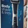 Philips Norelco Bodygroom 7000 Series, Showerproof Groin and Body Trimmer for Men, Precise Body Grooming, Adjustable Comb, Safe Even Below The Belt, 80 Min. Runtime, Model BG7030/49