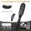71cqroxsDWL._SL1500_.jpg Hair Brush for Men, DUAIU 7Pcs Combs for Men, Hair Styling Comb Set with Vent Hair Brush, Quiff Round Hair Brush, Wide Tooth Comb, Texture Comb for Blow Drying, Detangling, Grooming, Hairdressing