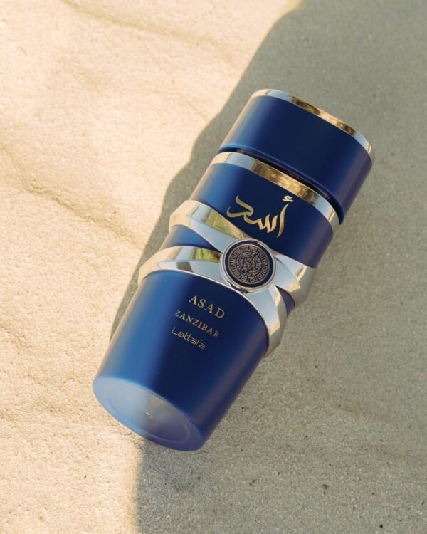71dGKpF81yL._SL1350_.jpg Lattafa Asad Zanzibar - Fresh, Spicy, Vanilla, Coconut - Eau de Parfum Long-Lasting Fragrance for Men, 3.40 Ounce / 100 ml