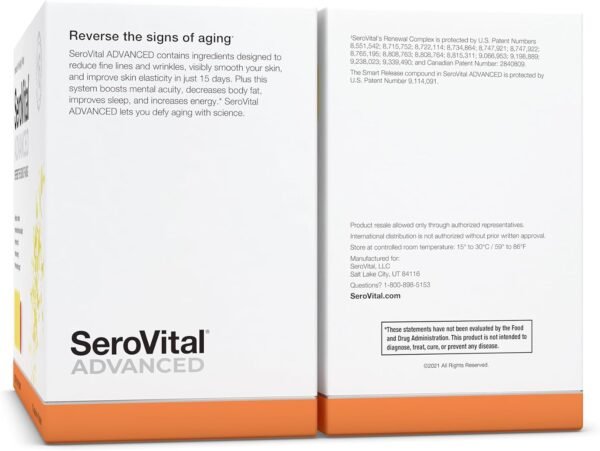 71e8nHyhSIL._AC_SL1500_.jpg Serovital Advanced for Women - Anti-Aging Supplement for Women - Skin Benefits, Energy, and Sleep - 30 Day Supply