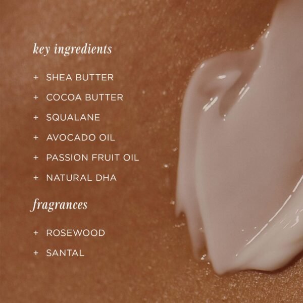 + Lux Unfiltered N°32 Gradual Self Tanner, Hydrating Self Tanning Lotion with Shea Butter & Squalane - Non-Sticky, No Transfer, Natural-Looking Tan - Vegan & Cruelty-Free Sunless Tanner - Santal